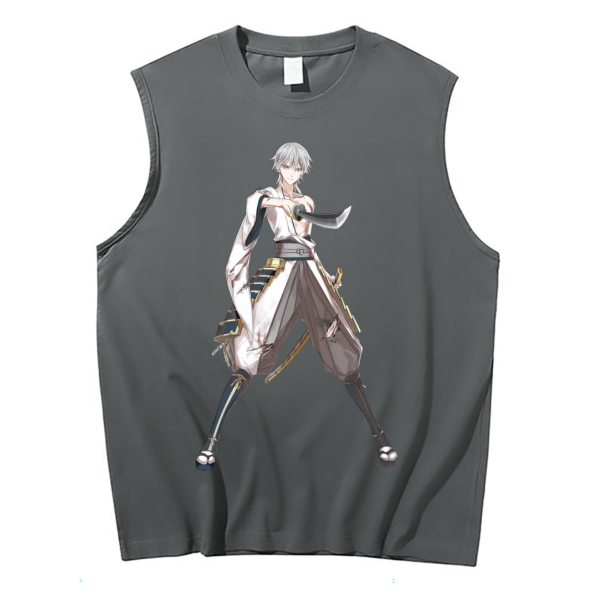 （画像用） 刀剣乱舞 Touken Ranbu コットン100％タンクトップ（フロントプリント）